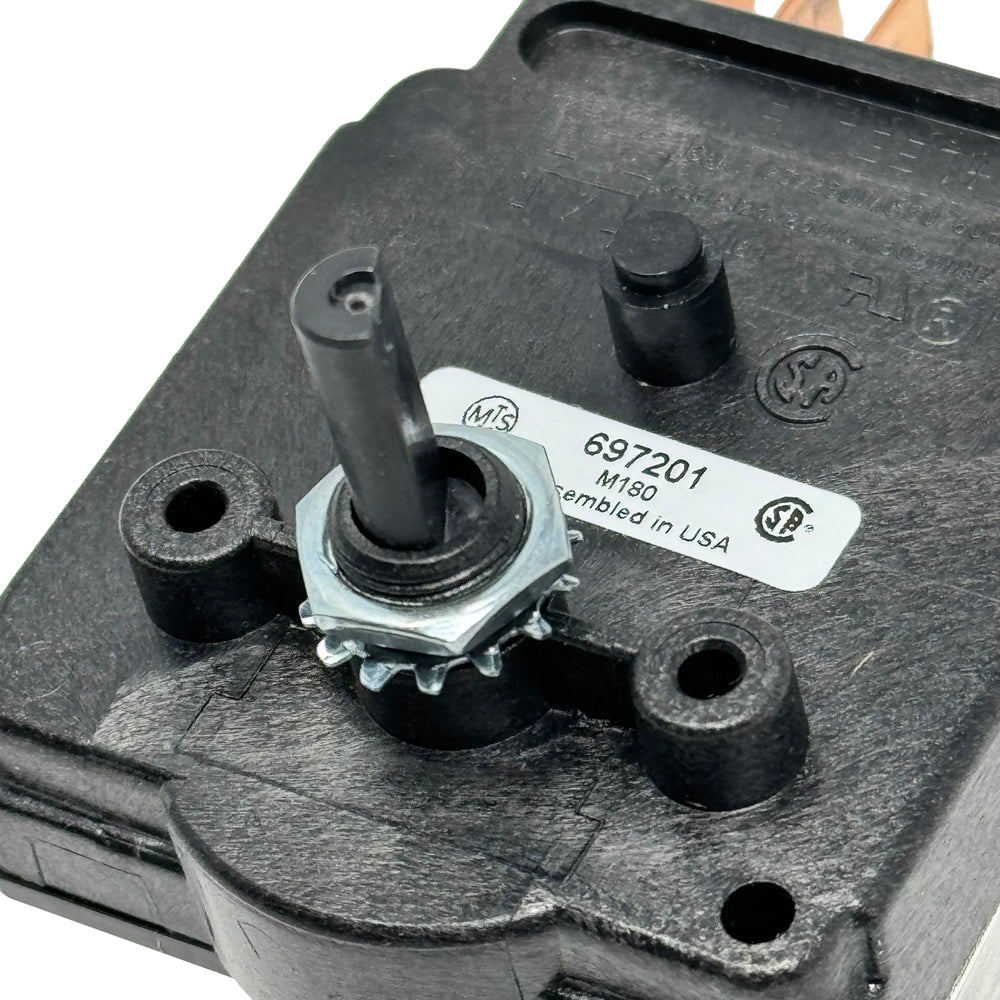 697201 - Timer ONLY, No knob - 120 Min Electromechanical, Threaded Bushing Mount