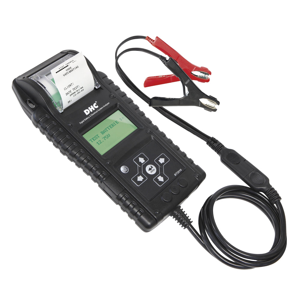 DHC BT2010 Auto/Truck Battery Tester & Electrical System Analyzer w/Printer