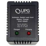 D1741 - UPG Charger 6V, 500mA Automatic, Dual Stage