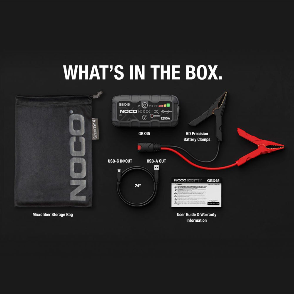 NOCO GBX45 Boost X 12V 1250A Jump Starter