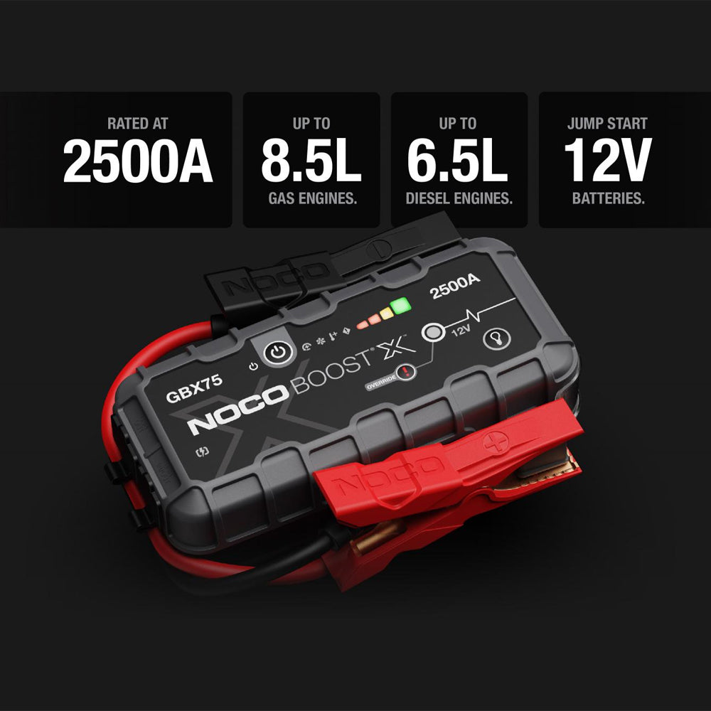 NOCO GBX75 Boost X 12V 2500A Jump Starter