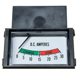 PR18-30BI - Amp Meter 0-30A w/Boost Snap-In Inverted Mount for Schumacher Battery Chargers