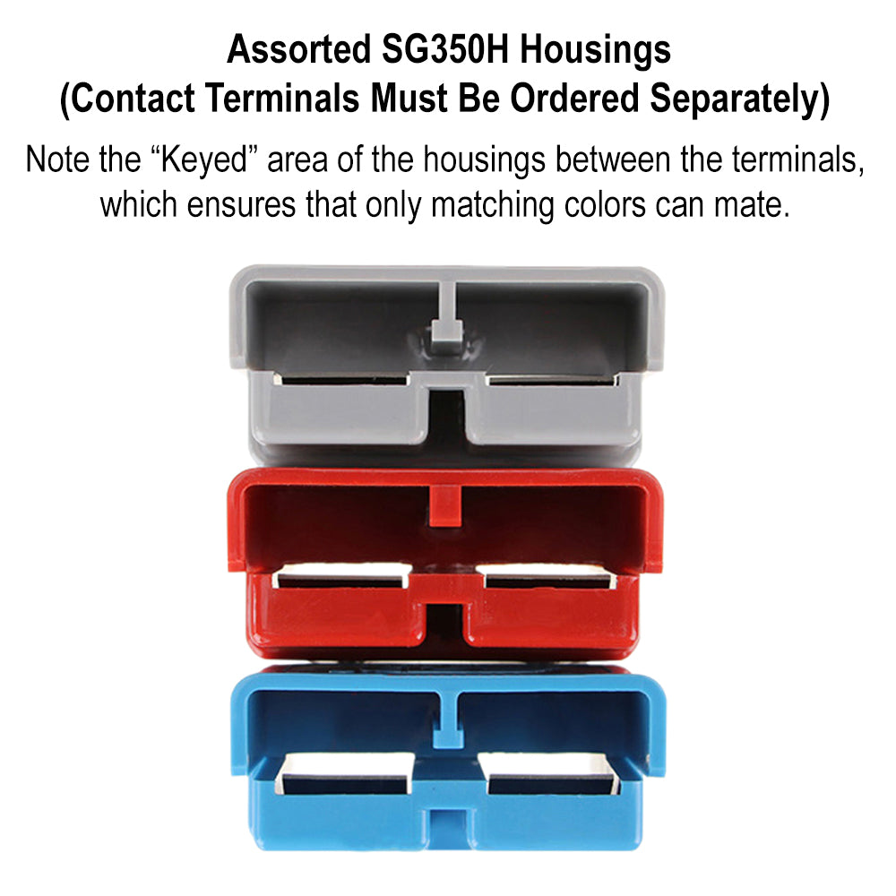 SED® 350A Industrial Connector Housing - Anderson SB350 Compatible