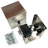 610322 - Associated Eqpt Polarized Socket Box Stainless Steel