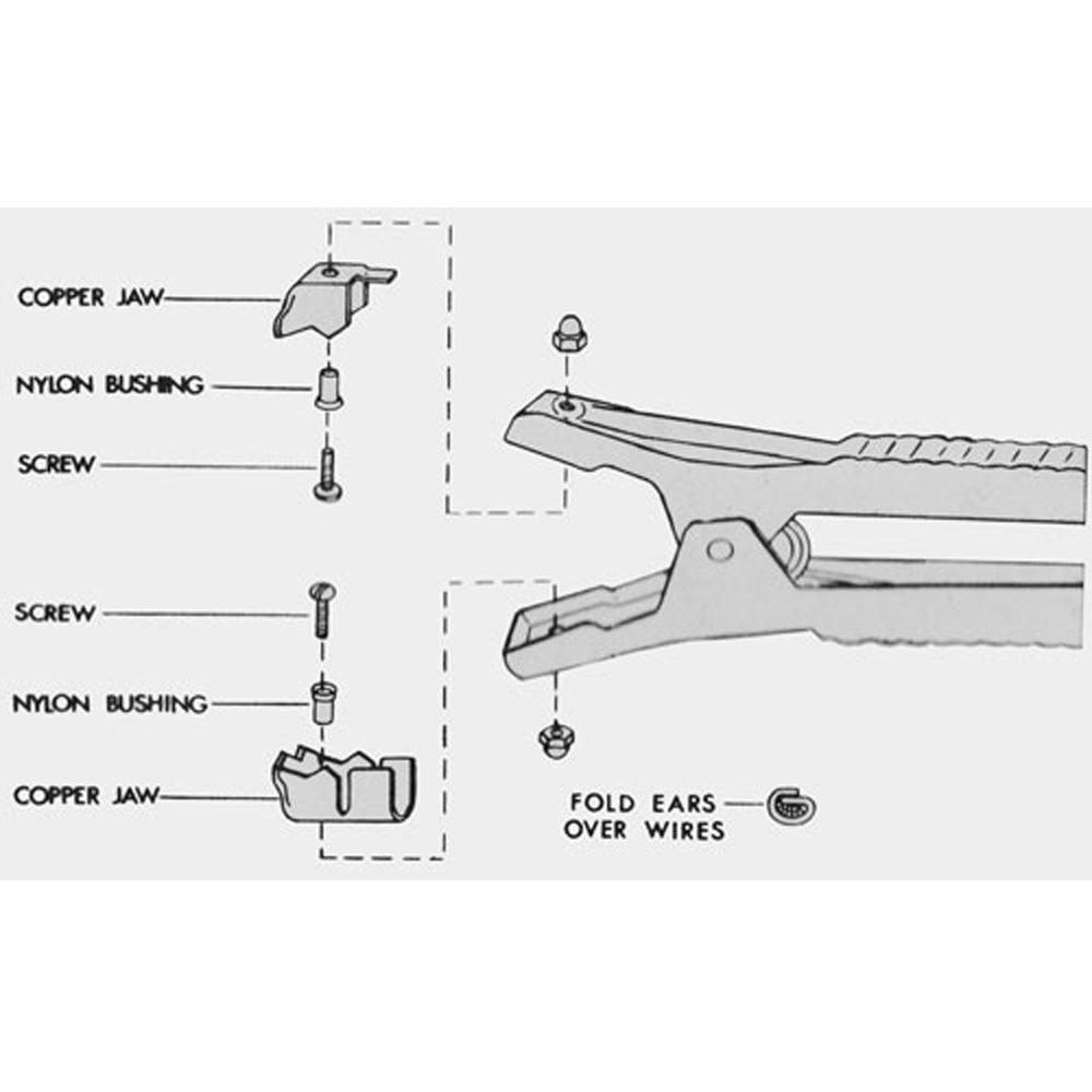 610970 - Associated Eqpt Jaw Kit 500 Amp