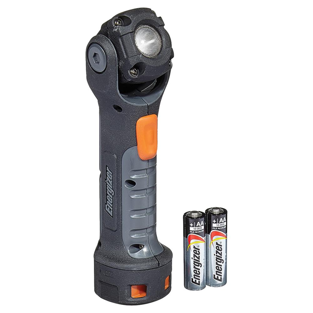 Energizer Hard Case Pro 2AA LED Battery Light, — PivotPlus PLP magnetic Supply